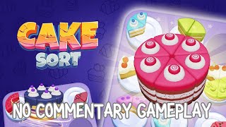 Cake Sort: Color Puzzle Game - YouTube Playables Gameplay [HD 60FPS] No Commentary Gaming screenshot 4