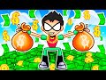 I got CRAZY RICH in Roblox!