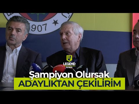 AZİZ YILDIRIM: ŞAMPİYON OLURSAK ADAYLIKTAN ÇEKİLİRİM I BİZ GALATASARAY'I HER ZAMAN YENERİZ