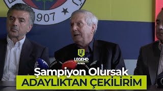 AZİZ YILDIRIM: ŞAMPİYON OLURSAK ADAYLIKTAN ÇEKİLİRİM I BİZ GALATASARAY'I HER ZAMAN YENERİZ