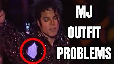 Michael Jackson FAILS on STAGE | outfit problems
