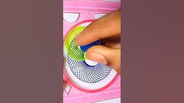 spirograph drawing art asmr sound relax  #art #spirograph #drawing #asmr