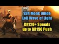 BEST BUILD in the Game - Up to GR150 Solo Push - LoD Wave of Light Monk Guide (Diablo 3 Season 24)