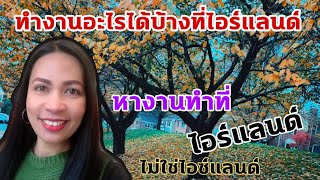 ไปทำงานอะไรได้บ้างที่ประเทศไอร์แลนด์? | ทำงานเมืองนอก | หางานต่างประเทศ | ไอร์แลนด์ ไม่ใช่ไอซ์แลนด์