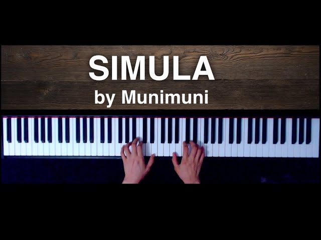 Simula by Munimuni Piano cover + sheet music