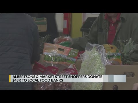 Over $40,000 raised for local food banks