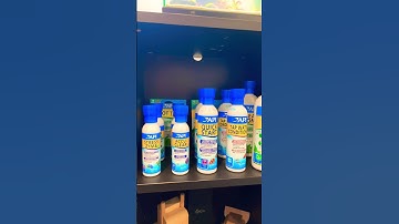 Adding API Accu-Clear to make the water crystal clear after a deep clean #shorts #trending #fish