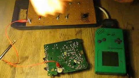 LoFi Ninja - Circuit Bent GameBoy - Theremin Experiments