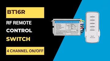 (BT16R)  RF Remote Control Switch
