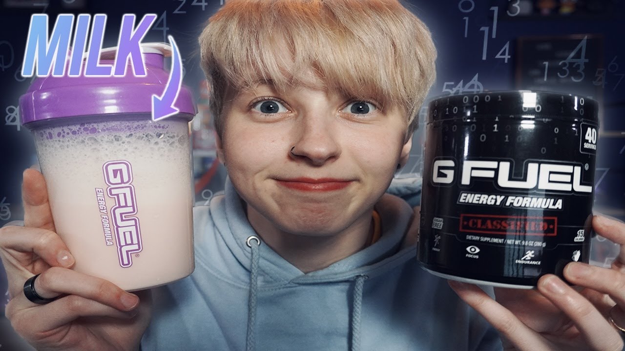 MIXING 'CLASSIFIED' GFUEL WITH MILK! **I 100% KNOW WHAT THIS IS** 🤯