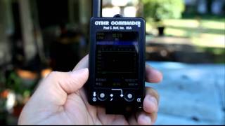 Showing off the PCB Cyber Commander