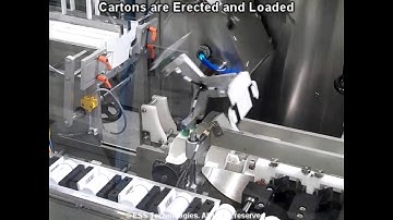 Horizontal Cartoner for Bottles and Leaflets