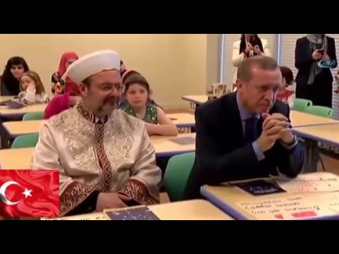 Küçük kızın Sezai Karakoç şiiri Erdoğan'ı duygulandırdı