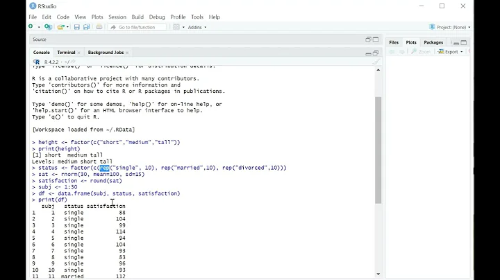 How to Create Factor Variables in R