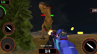 Wild Dino Hunting Gun games _ Lv4 Android Game play #game screenshot 1