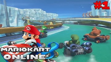 Mario Kart 8 Online w/Friends Part 1 - It begins...