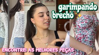 comprinhas de brechó🌷// garimpando peças de 5 reais😱