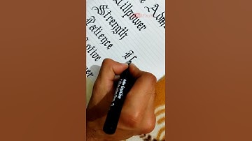 Try this with chisel marker pen || Marker pen writing #calligraphy #rkartz #hope #youtubeshorts