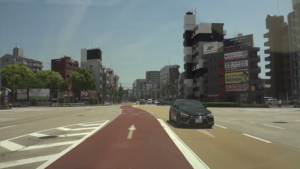地元の人も怖がる!?名古屋の「魔の道路」!?名古屋市営バス 基幹2号バスレーンを極力走行 市役所バス停(名古屋市中区)→徳川園伸出来バス停(同市東区)まで走行 2026.5.2
