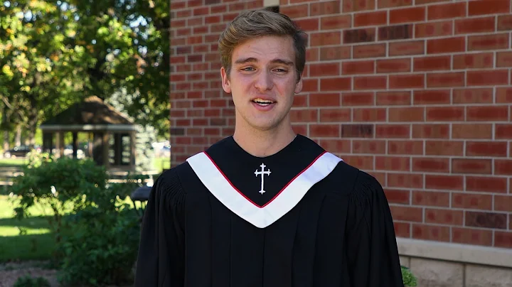 College Choir President, Jon Marquardt