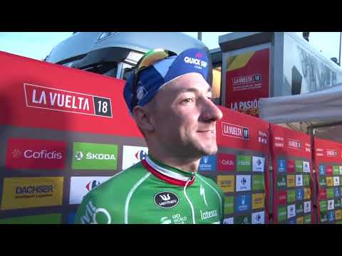 Video: Vuelta a Espana 2018: Elia Viviani sprintar ut Sagan för att vinna etapp 10