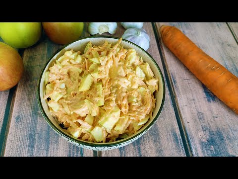 Необычный салат из моркови за 10 минут