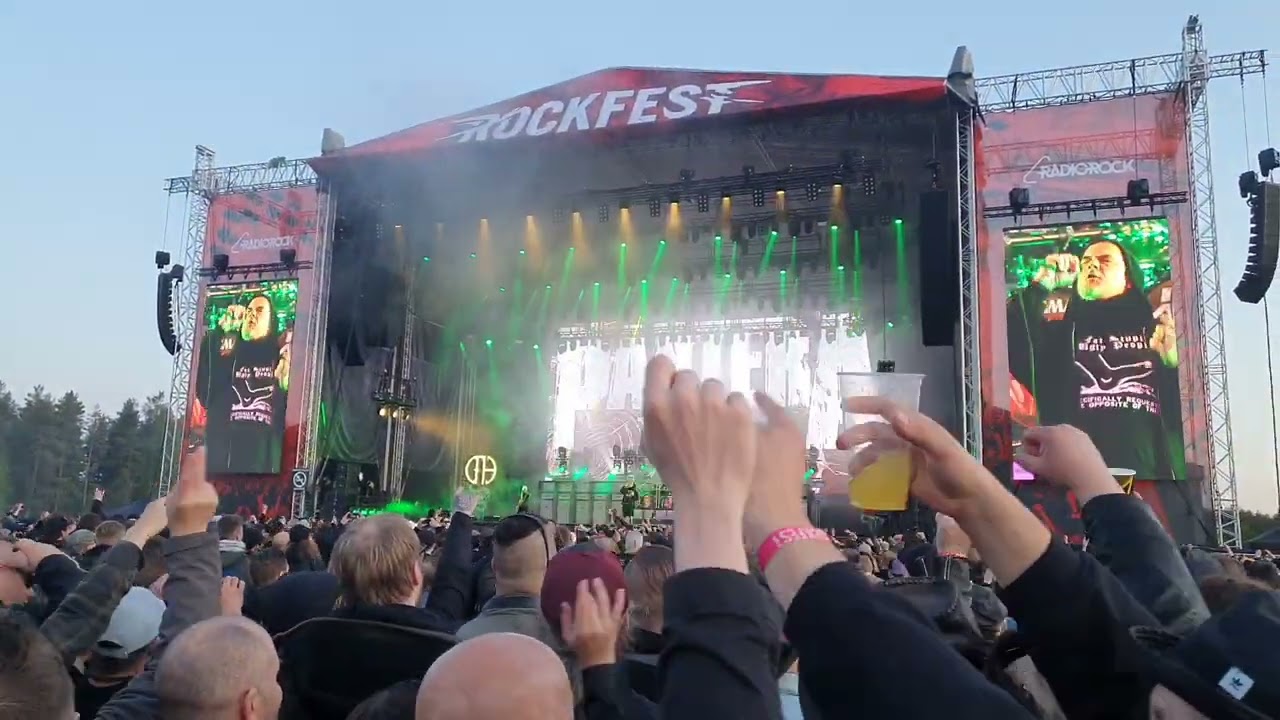 Pantera Rockfest Hyvinkää Finland 8.6.2023 - Intro + New Level