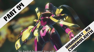 Digimon Story: Cyber Sleuth PS4 Playthrough with Chaos part 94: Crusadermon