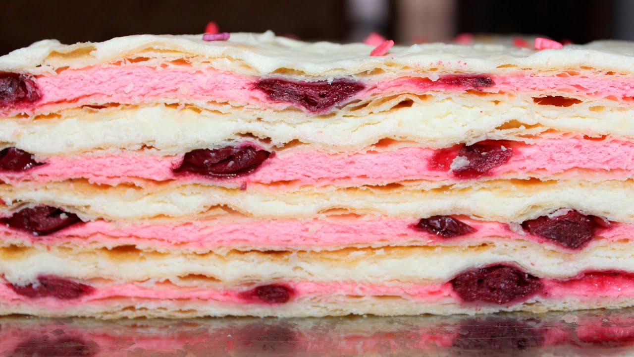 Пляцок «Вишнева слойка»