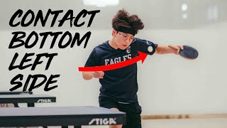 Short Backspin Pendulum Serve | Table Tennis Tutorial