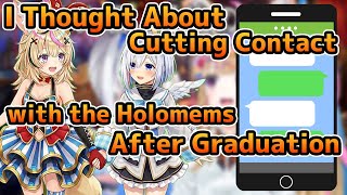 I Thought About Cutting Contact with the Holomems After Graduation【Amane Kanata / hololive】