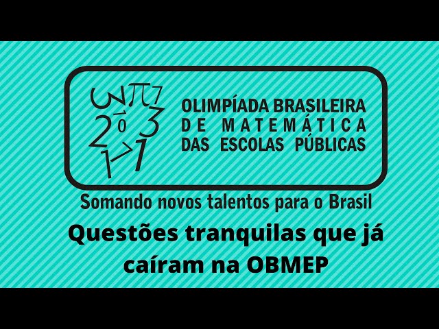 Obmep - Bom dia, obmepinhos! Vamos agitar a segunda-feira resolvendo o  desafio Obmep desta semana! Todas as respostas devem ser enviadas ao email  📧 ciencia@impa.br 🧠 Quebra-cabeça 116 Trace um circuito fechado