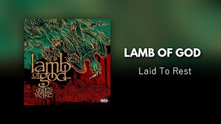 Lamb Of God - Laid To Rest (Drums and Bass Backing Track with Guitar Tabs)