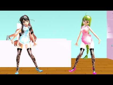 【MMD艦これ】夕雲＆長波で「真夏のレターレインボー」