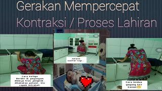 Habis lakukan gerakan ini, BAYI langsung lahir_Gerakan untuk mempercepat pembukaan persalinan