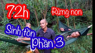 Thử Thách 72h Trong Rừng phần Cuối : Cháo Cua Luộc , Lẩu Cháo Rau Rừng , Cơm Trộn | Son Duoc Vlogs