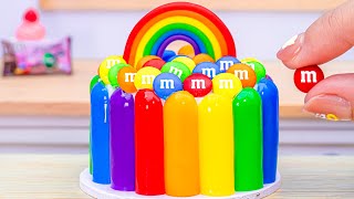 Yummy Miniature Jelly Cake 🎂 Best of Miniature 2-tier Rainbow Fruit Cake by Lotus Cakes