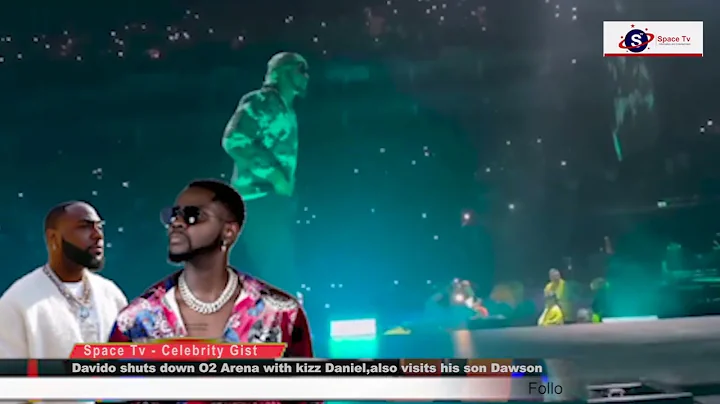 Davido shuts down O2 Arena with kizz Daniel,also visits his son Dawson in London