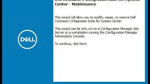 Create Dell driver packages using Dell Command Integration Suite in SCCM