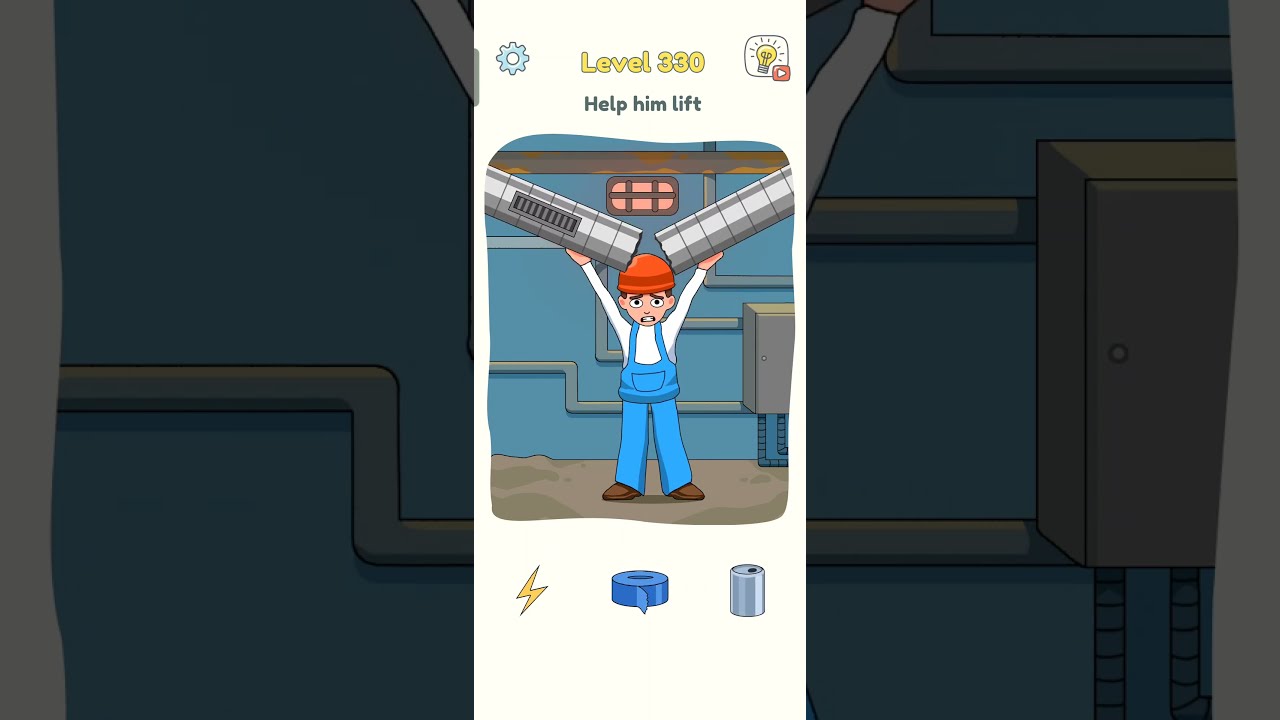 Displace One Part DOP 3 Level 330 Walkthrough Help Him Lift Shorts