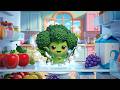 Broccoli Song for Kids 🥦 | Broccoli in Fridge Box | Nursery Rhymes &amp; Baby Songs