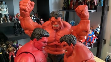 Red Hulk Action Figure - Captain America: Brave New World - Marvel Legends Series by Hasbro