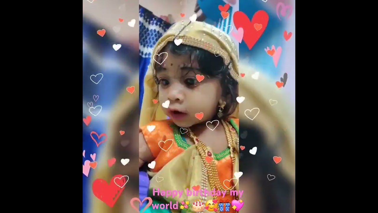 ⁣Today My little princess birthday🥰🎂💐💖