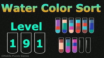 Water Color Sort - Level 191