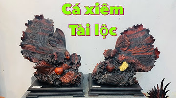 Báo giá 1 cặp cá xiêm đơn tài Lộc gỗ trắc đỏ đen. Tượng gỗ đẹp Phúc Tấn. Lh: 0389889968.( Zalo )