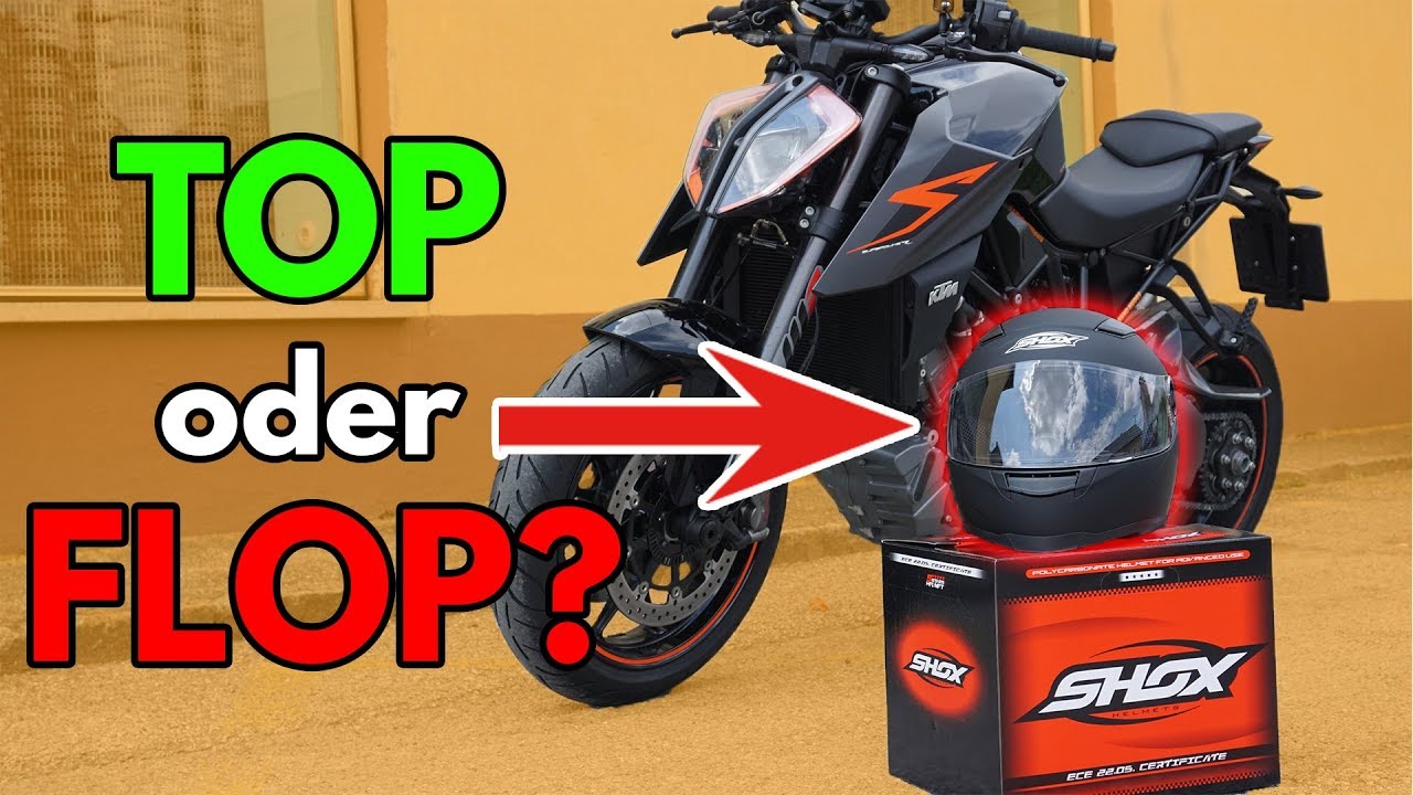 Ein MOTORRAD-HELM für 50 EURO?! ⛔ Top oder Flop?!