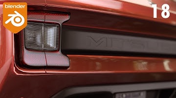 Blender Concept Car Modeling - PART 18 (LAST CHAPTER)