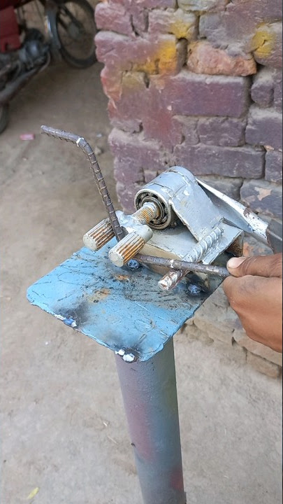 Useful Idea For Metal Bar Bending #shorts #shortvideo