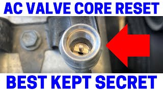 Car AC Recharge - Why You Need To Reset Valve Cores by proclaimliberty2000 1,510 views 6 months ago 1 minute, 50 seconds