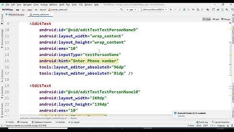 How to send SMS in Android Studio,  How to create SMS sending app in Android Studio